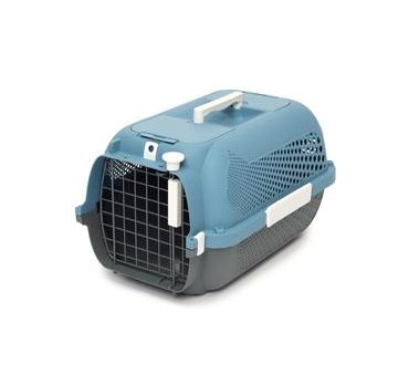 Cage de transport Catit pour chats, petite, bleu gris Online Hot Sale