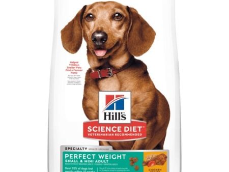 Nourriture Science Diet chien petit et mini Perfect Weight Discount