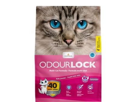 Litière pour chat Intersand Odour Lock fragrance Poudre pour bébé Cheap