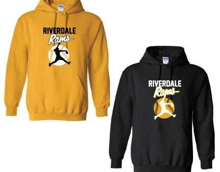 Riverdale Rams Softball Hooded Sweatshirt Fashion