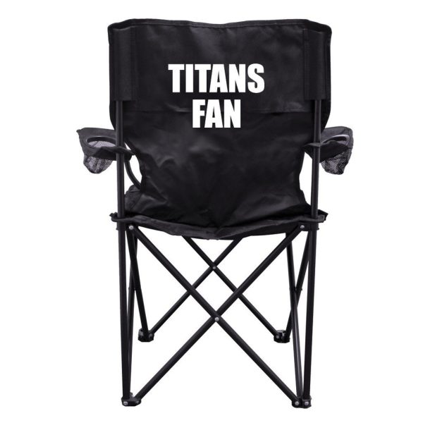 Titans Fan Black Folding Camping Chair Online Hot Sale