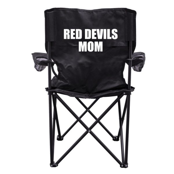 Red Devils Mom Black Folding Camping Chair Online