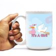 It s a Girl Stork 15 Oz Coffee Mug Supply