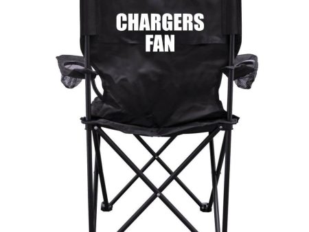 Chargers Fan Black Folding Camping Chair Online Hot Sale