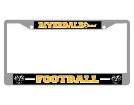 Riverdale Rams License Plate Frame Online Hot Sale