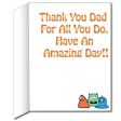 3  Giant Definition of Dad Greeting Card Discount