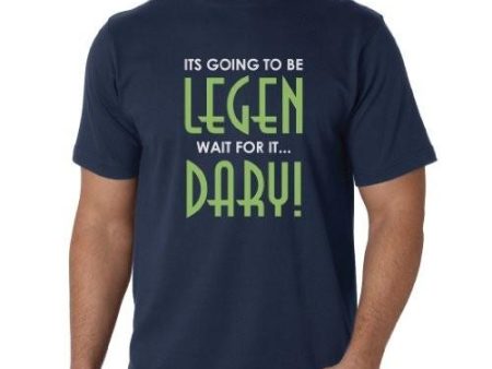 How I Met Your Mother  Legen-Dary  Navy Blue T-Shirt Online