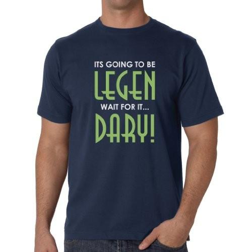 How I Met Your Mother  Legen-Dary  Navy Blue T-Shirt Online