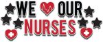 We Love Our Nurses Yard Decorations - 20pcs Hot on Sale