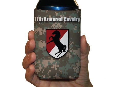 Military 11th Armored Cavalry Can Coolers Set of 6 Fashion