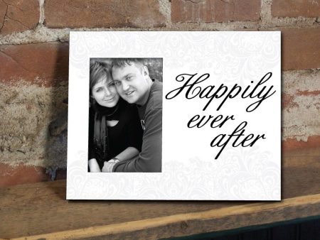 Happily Ever After Wedding Picture Frame Online Hot Sale