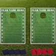 Custom Team Football Cornhole Bag Toss Game For Cheap