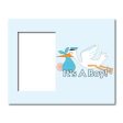 It s a Boy! Blue Stork Picture Frame #1 Online Hot Sale