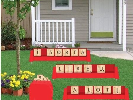 I Sorta Like You. A Lot! Valentine s Day Yard Card Cheap