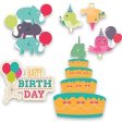 Happy 4th Birthday Yard Card 6 piece set Online