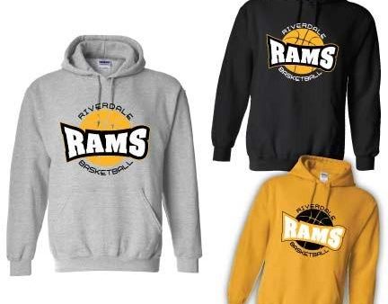 Riverdale Rams Basketball Hooded Sweatshirt Cheap