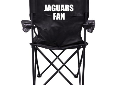 Jaguars Fan Black Folding Camping Chair Hot on Sale