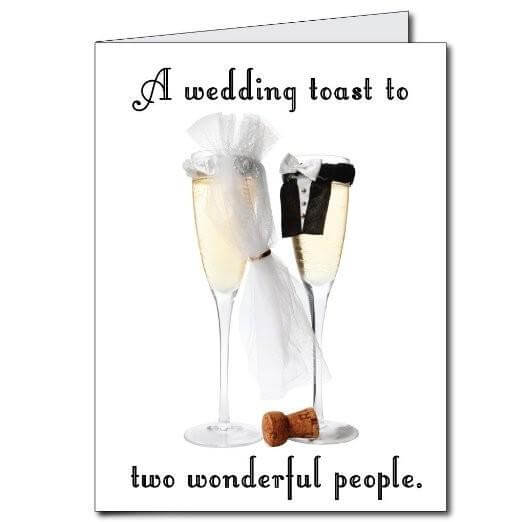 Wedding Toast Giant Greeting Card Hot on Sale