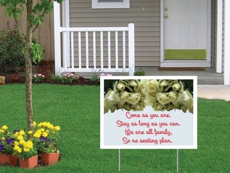 18 x24  Wedding Yard Sign Hot on Sale