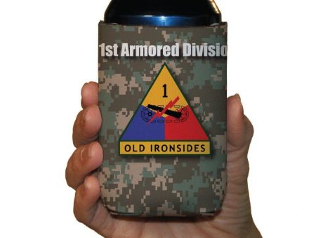 Military 1st Armored Division Can Cooler Set of 6 Online Sale