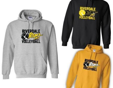 Riverdale Rams Volleyball Hooded Sweatshirt Online Hot Sale