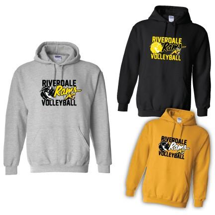 Riverdale Rams Volleyball Hooded Sweatshirt Online Hot Sale