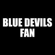 Blue Devils Fan Black Folding Camping Chair For Cheap