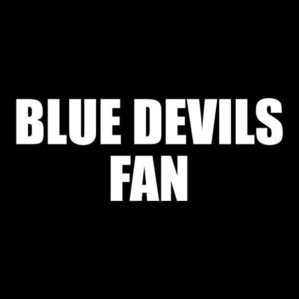 Blue Devils Fan Black Folding Camping Chair For Cheap