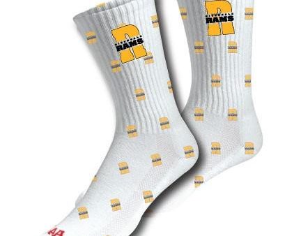 Riverdale Rams Performance Crew Socks Online Sale