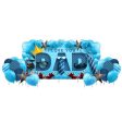 I Love You Dad Father s Day Oversized EZ Yard Card Decoration 7 pc set For Discount