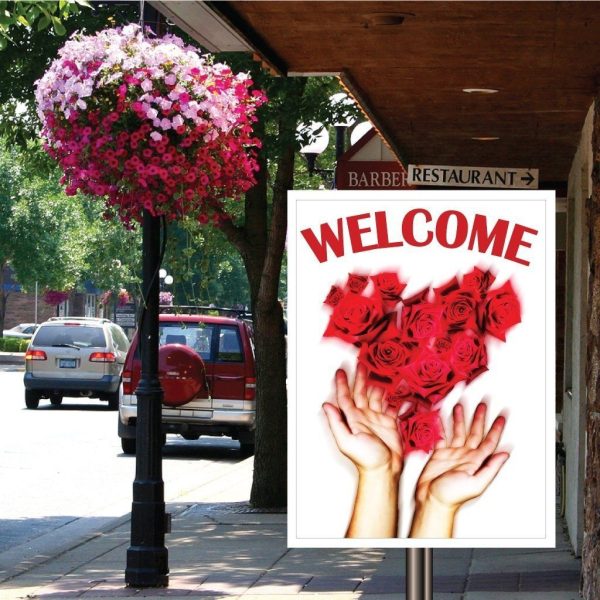 18 x24  Welcome Wedding Yard Sign Online now