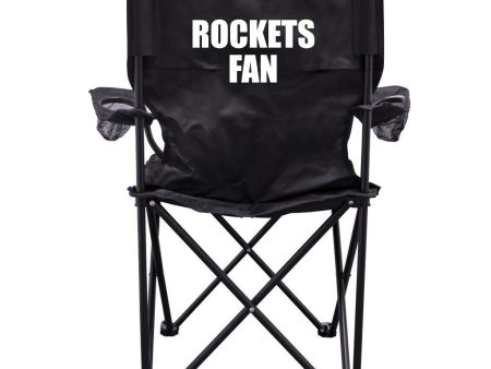 Rockets Fan Black Folding Camping Chair Hot on Sale