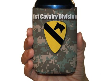 Military 1st Cavalry Division Can Cooler Set of 6 Sale