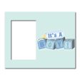 It s a Boy! Baby Blocks Picture Frame #4 Online Sale