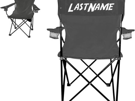 Custom Last Name Camping Chair Sale