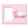 It s a Girl! Pink Stork Picture Frame #4 For Sale