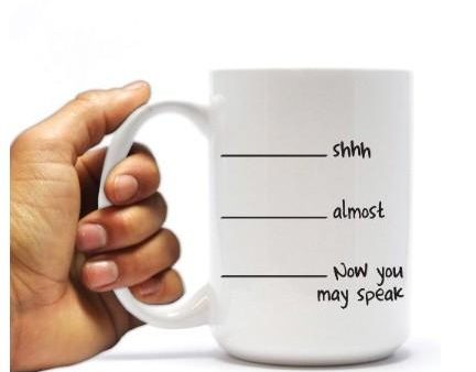 Now You May Speak 15oz Coffee Mug For Discount