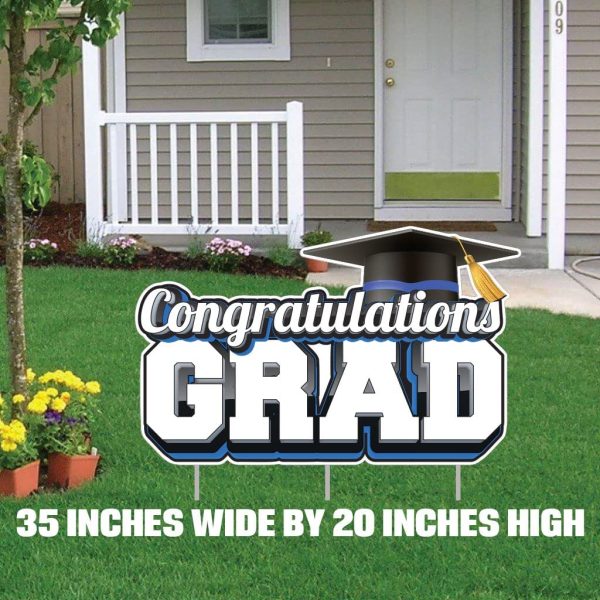 Jumbo 35 x21.7  Congratulations Grad Sign Online Sale