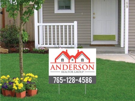 18 x24  Custom Realtor Yard Signs For Sale