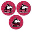 Northern Illinois University Circle Shapes Ornament Set of 3 on Sale