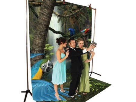 Tropical Paradise Vinyl Photography Backdrop Fashion