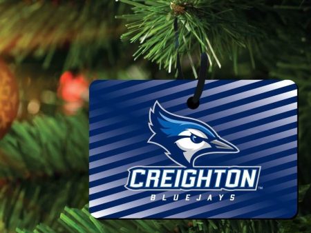 Creighton University Rectangle Ornament Set of 3 Online