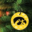 University of Iowa Hawkeyes Ornament Set of 3 Different Shapes Online Hot Sale