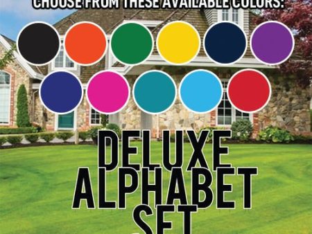 18  Bebas Solid Color Deluxe Alphabet Set - 130 pcs on Sale