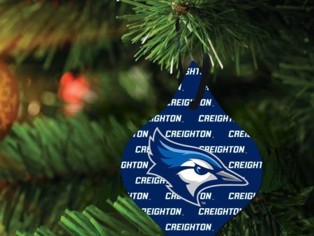 Creighton University Tapered  Ornament Set of 3 on Sale