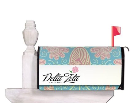 Delta Zeta Paisley Magnetic Mailbox Cover on Sale