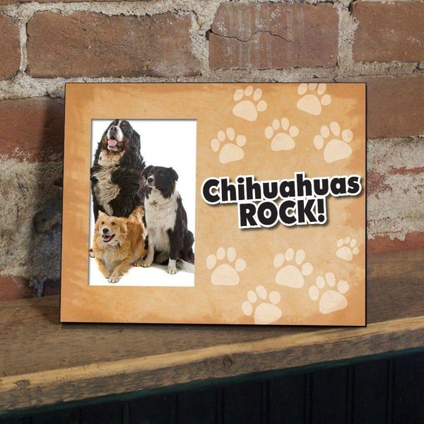 Chihuahuas Rock Dog Picture Frame Online Sale