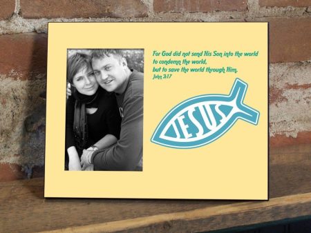 John 3:17 Decorative Picture Frame Hot on Sale