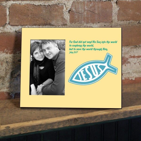 John 3:17 Decorative Picture Frame Hot on Sale