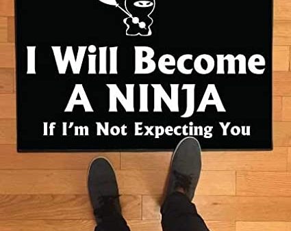 I Will Become a Ninja Doormat Supply